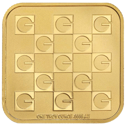 Gold.com Square 1oz Gold Bar*