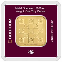 Gold.com Square 1oz Gold Bar*