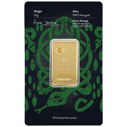 Pre-Owned The Royal Mint Loki 20g Gold Bar