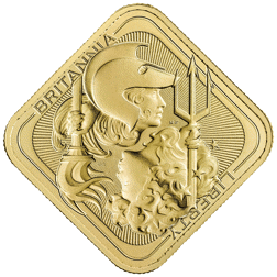 Pre-Owned The Royal Mint UK Britannia and Liberty 5g Gold Bar