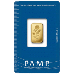 PAMP Suisse Rosa 2.5g Gold Bar