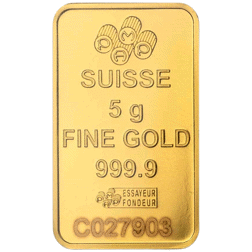 PAMP Suisse Rosa 5g Gold Bar