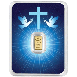 Blessings of Jesus Christ 1g Gold Bar