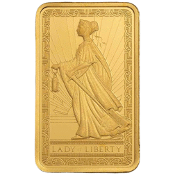 PAMP Suisse Lady of Liberty 2.5g Gold Bar