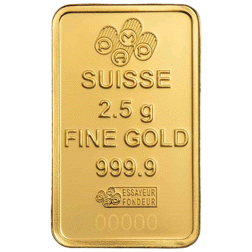 PAMP Suisse Lady of Liberty 2.5g Gold Bar