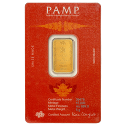 PAMP Suisse Buddha 5g Gold Bar