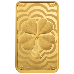 PAMP Lucky Charm Four-Leaf Clover 5g Gold Bar