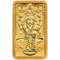 Perth Mint Diwali Lakshmi 1g Gold Minted Bar