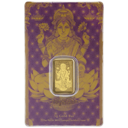 Perth Mint Diwali Lakshmi 5g Gold Minted Bar