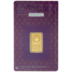 Perth Mint Diwali Lakshmi 5g Gold Minted Bar