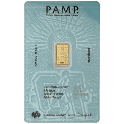 Pre-Owned PAMP Diego Maradona 'Hand Of God' 1g Gold Bar