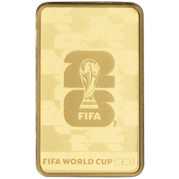 Pre-Owned PAMP 2026 FIFA World Cup 1g Gold Bar