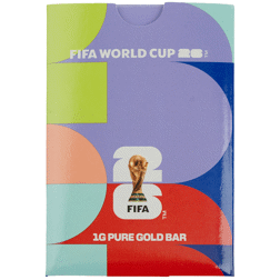 Pre-Owned PAMP 2026 FIFA World Cup 1g Gold Bar