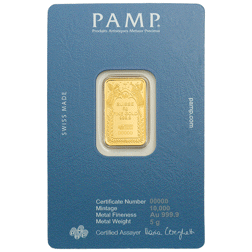PAMP The Nativity 5g Gold Bar