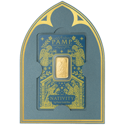 PAMP The Nativity 5g Gold Bar