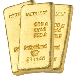 500g Gold Bullion Bar
