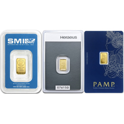 Pre-Owned 1g Gold Bar