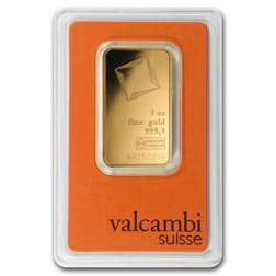 Valcambi 1oz Stamped Gold Bar