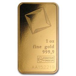 Valcambi 1oz Stamped Gold Bar