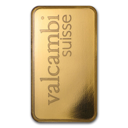 Valcambi 1oz Stamped Gold Bar