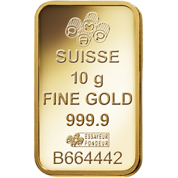 Pre-Owned PAMP Suisse Fortuna 10g Gold Bar