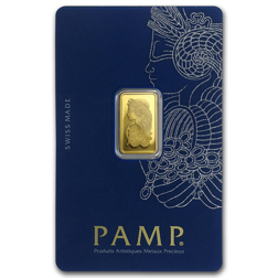 Pre-Owned PAMP Suisse Fortuna 2.5g Gold Bar