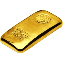 Pre-Owned Perth Mint 2.5oz Cast Gold Bar