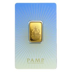 Pre-Owned PAMP 'Faith' Lakshmi 10g Gold Bar