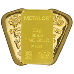 50g Gold Bullion Bar