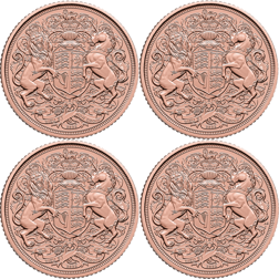 2022 UK Memorial Full Sovereign Gold 4 Coin Bullion Bundle