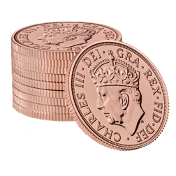 2023 UK Coronation Full Sovereign Gold 10 Coin Bullion Bundle