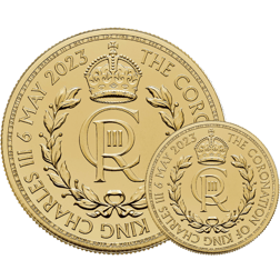 2023 UK King Charles III Coronation 1oz & 1/10oz Gold Coin Collection
