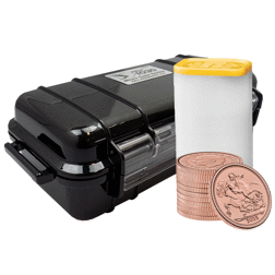 2025 UK 'Last of the Rose Gold' Full Sovereign Gold Coin - Mini Box of 100 Coins