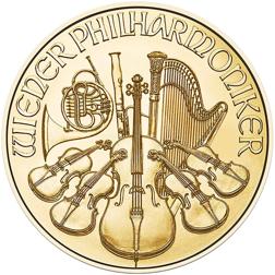 【美品】2005日本国際博覧会　1oz 2025 Austrian Philharmonic 1oz Silver Coin - Full Tube of 20