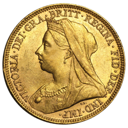 Pre-Owned Full Sovereign Gold Coin - Mixed Dates - Mini Box of 100 Coins