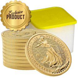 2026 UK Britannia 'International Hong Kong Privy' 1oz Gold Coin - Tube of 10 Coins*