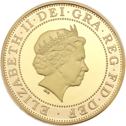 Pre-Owned 2005 UK End of WWII 60th Anniversary £2 Proof Gold Coin