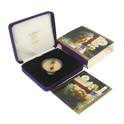 Pre-Owned 2002 UK Golden Jubilee Gold Proof £5 Coin
