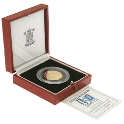 Pre-Owned 2000 UK Public Libraries 50p Proof Gold Coin