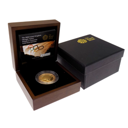 Pre-Owned 2008 UK Olympic Games Handover Ceremony £2 Proof Gold Coin