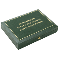 Pre-Owned 2000 UK Sovereign Proof Gold 4-Coin Set