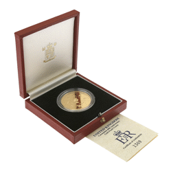 Pre-Owned UK 1993 Coronation 40th Anniversary Crown Proof Gold Coin