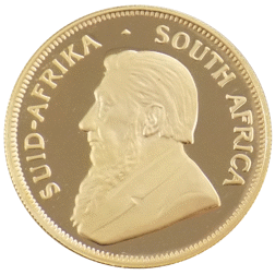 Pre-Owned South African Krugerrand Proof Design 1/2oz Gold Coin - Mixed Dates