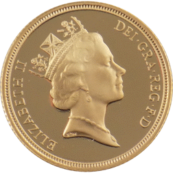 Pre-Owned 1997 UK Proof Full & Half Sovereign Gold Coin Set
