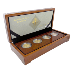 Pre-Owned UK Jubilee Four Proof Full Sovereign Gold Coin Collection