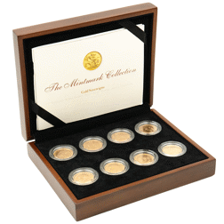 Pre-Owned The Royal Mint Mintmark Full Sovereign Gold 8-Coin Set
