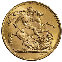 Pre-Owned Victoria Jubilee Head Full Sovereign Gold Coin - Mixed Dates