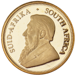 Pre-Owned 2009 South African Krugerrand 1/4oz Proof Design Gold Coin