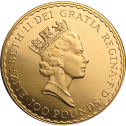 Pre-Owned 1989 UK Britannia 1oz Gold Coin
