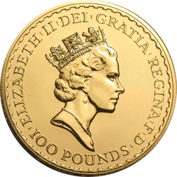 Pre-Owned 1997 UK Britannia 1oz Gold Coin